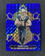 2024 Panini Mosaic Blue Mosaic #155 Derek Carr 94/99 Saints GL12 YT92
