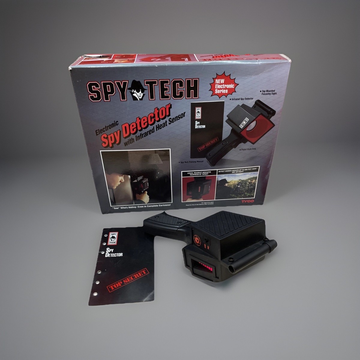 Tyco Spy Tech Spy Detector Working Kit “With Box” Complete