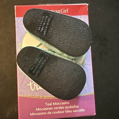 MOCASSINI AMERICAN GIRL TRULY ME TEAL nuovi - Foto 3 di 5