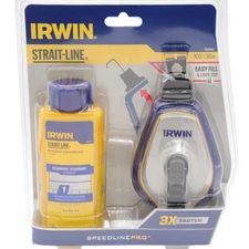IRWIN Tools Strait-Line 1932887 Speedline Pro Chalk Reel 100-Foot Capacity