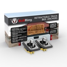Retractable Truck Bed Tie Down Anchors, 98-12 Ford Ranger, 98-14 F150, 98-16 ...