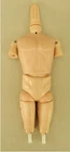 Vintage 1970 Hasbro GI Joe AT Action Figure Shoulders Chest Thighs Body C8