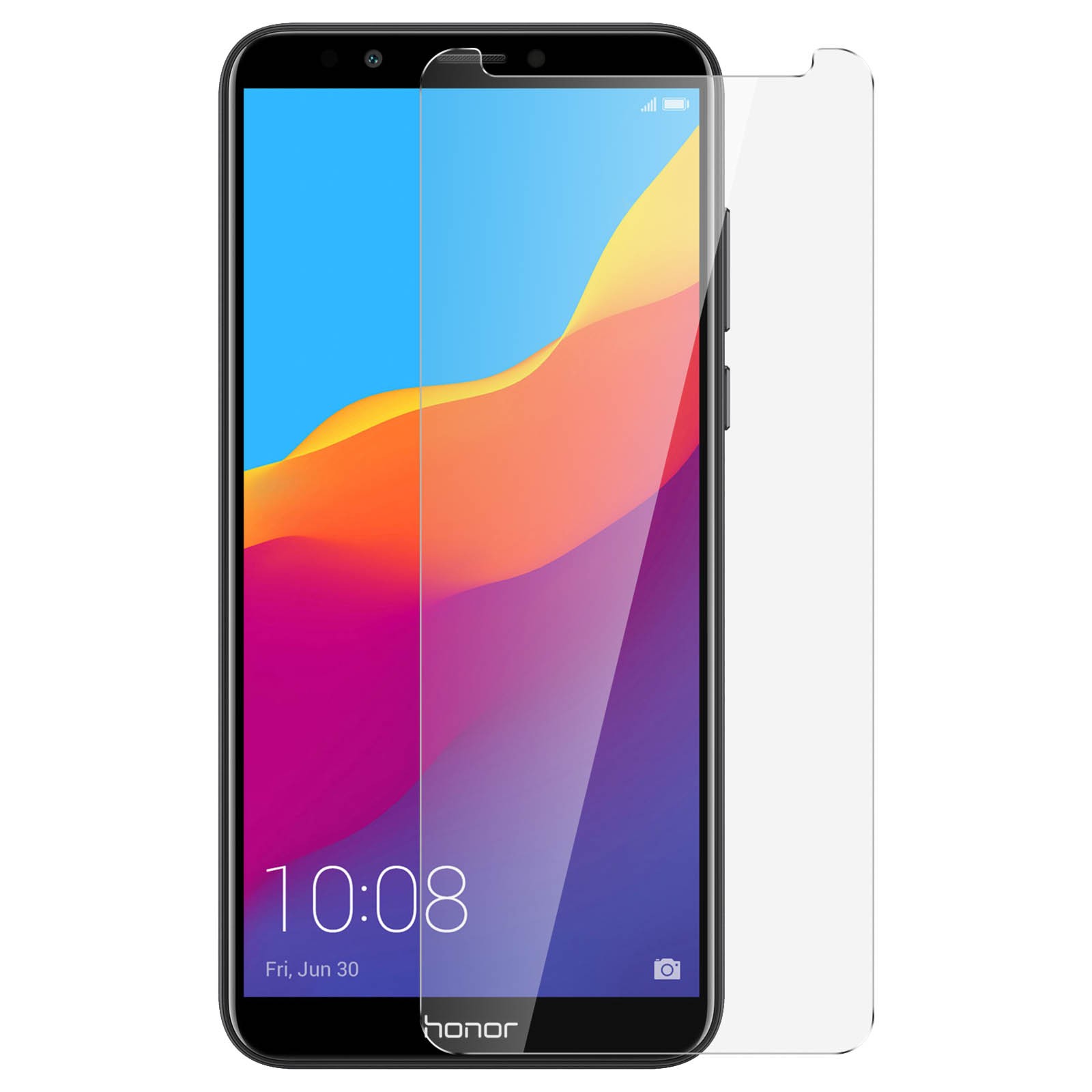 Film protection écran 9H verre Honor 7C Huawei Y7 2018 vitre incassable antichoc