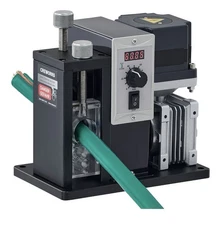 Automatic Wire Stripper Machine for 0.04-1.2in. Wires w Adjustable Speed Display