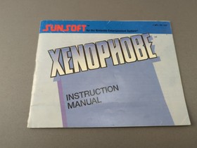 * Xenophobe (Nintendo NES, 1988) Cartridge And Manual Only