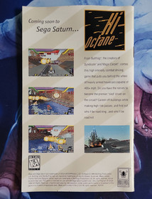 Theme Park Sega Saturn Complete Tested CIB