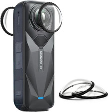 Insta 360 X5 Lens Guard Set Premium Glass Protector 9H Hard Tempered Anti