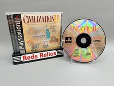 Civilization II PS1 - Manual - No Map - Near Mint Discs