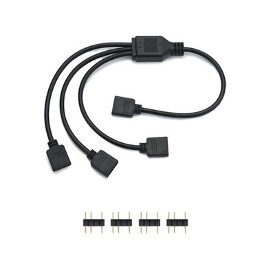 Qwork 5 V ARGB Splitter Kabel 30cm Für CPU Kühler Lüfter PC Laptop