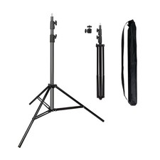 Heavy Duty Light Stand 9.5 Feet/2.8 Meters Adjustable Spring Cushioned Metal ...
