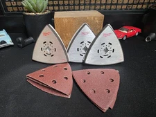 3. PACK Milwaukee M18 Multi Tool Triangle Sander Accessories (P60 P80 P120 P240)