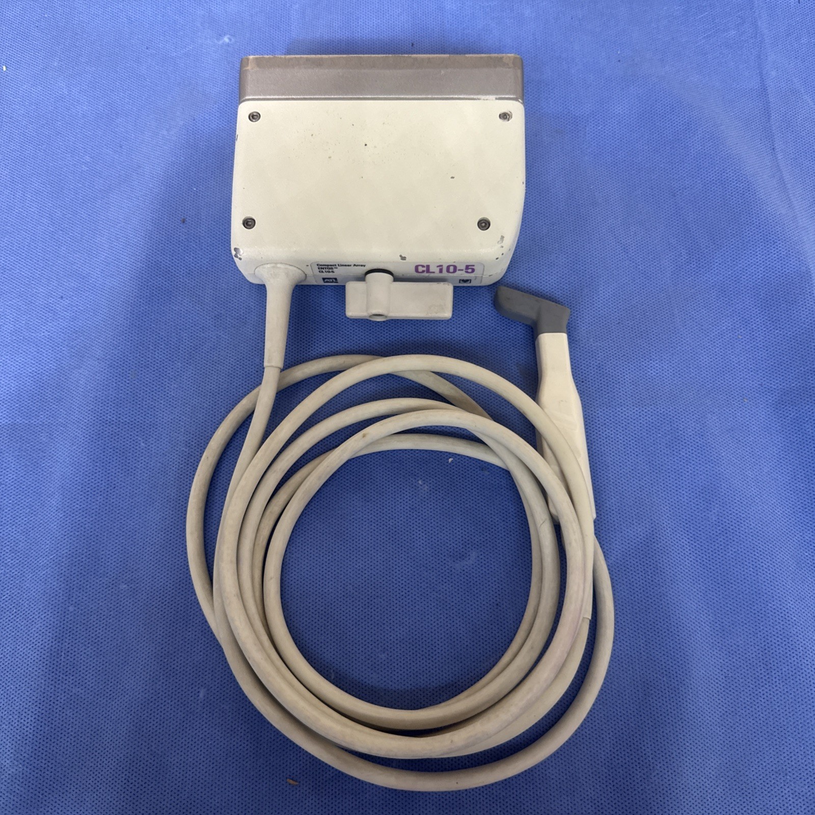 ATL CL10-5 Compact Linear Array ENTOS Ultrasound Transducer Probe. | eBay
