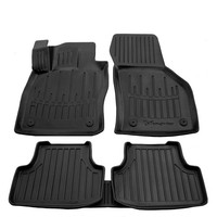 GummifußMatten FüR Seat Leon 3 5F 2012-2019 3D Schalen Set Automatten