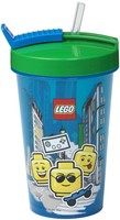 Lego Trinkbecher Mit Strohhalm Iconic Boy 0,5 Liter