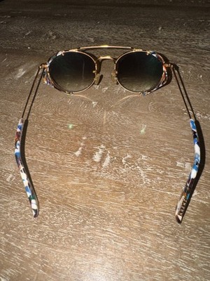 Krewe Tchoup Blinker MATTE INDIGO + 24K SANTORINI Sunglasses 