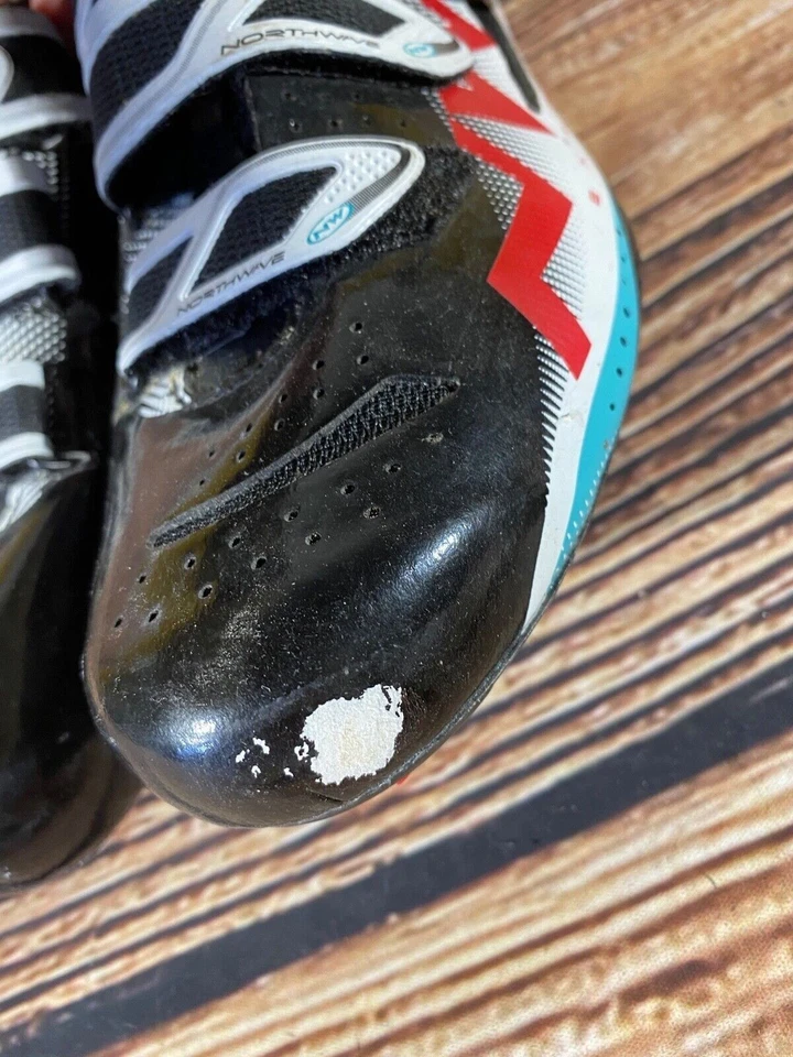 NORTHWAVE Extreme Road Cycling Shoes Biking Size EU42.5 US10 Mondo 268  cs896 - Image 4 of 4