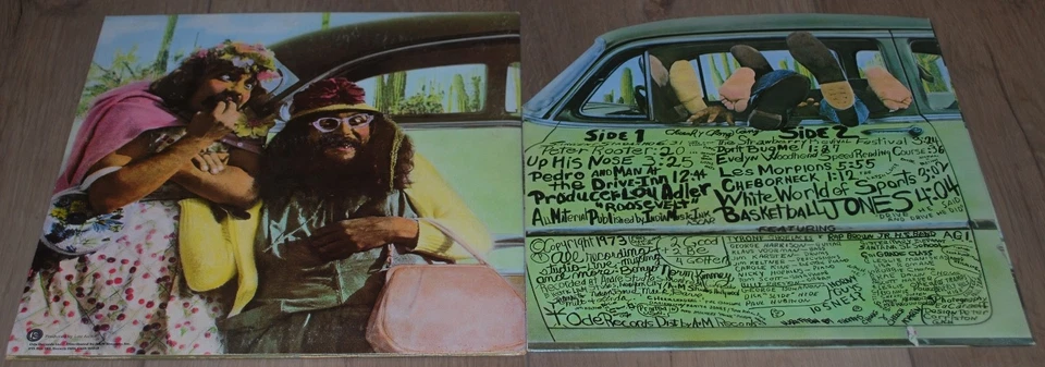 Cheech And Chong - Los Cochinos Vinyl LP 1973 Comedy Album - Image 4 of 4