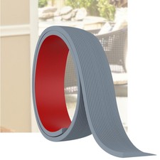 0.4" Rise Threshold Ramp for Doorways, Self-Adhesive Rubber Ramp for Door Thr...