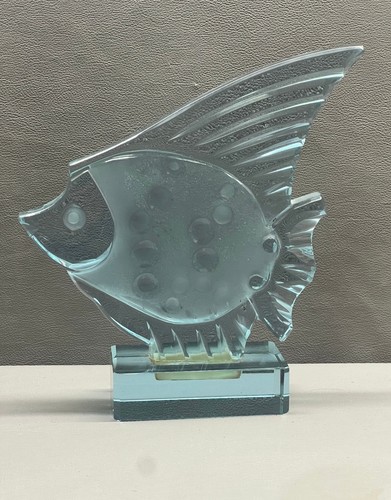 Art Deco Large Fish Curt Schlevogt Diesigned by Andre Fau Alexandrite Crystal - Picture 3 of 11