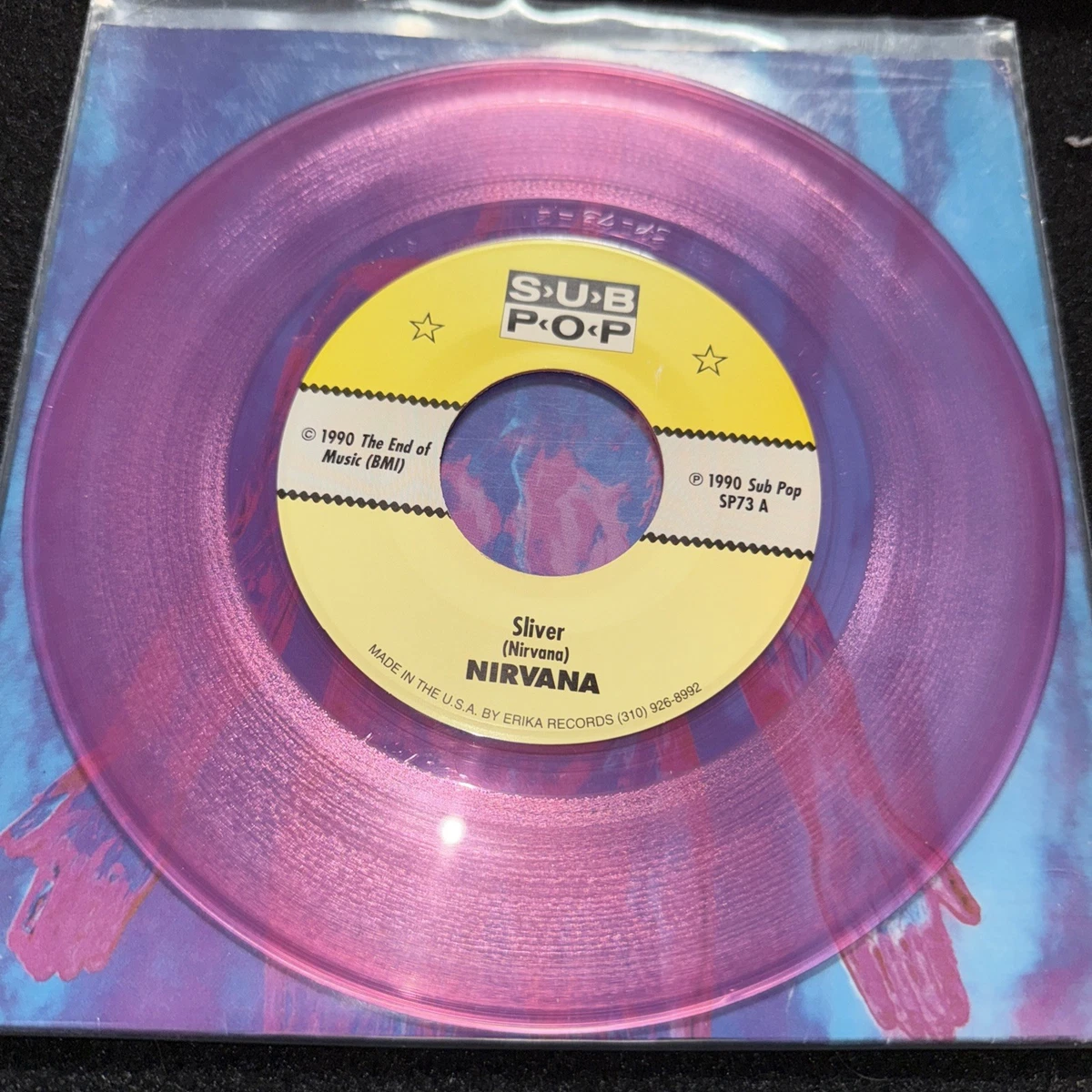 Nirvana Near Mint (NM or M -) Grading 45 RPM Speed Vinyl Records