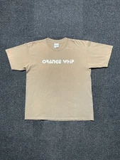 Vintage 90s Orange Whip Twin Cities Rock/Punk Band T Shirt Size XL