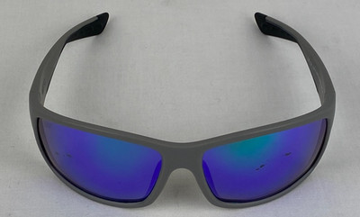 Costa Del Mar Sunglasses Reefter RFT.08 Gray Black Frame Purple Blue Lenses B55
