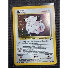 Clefairy - 6/130 - Pokemon Set Base 2 Holo Carta Rara WOTC LP