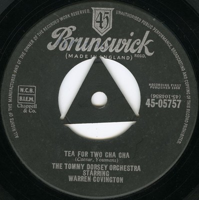 Tommy Dorsey And His Orchestra Starring Warren Covington - Tea For Two Cha Ch...