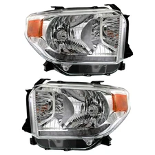 PAIR OF HALOGEN HEADLIGHTS FOR TOYOTA TUNDRA 1794 EDITION PLATINUM EXTENDED