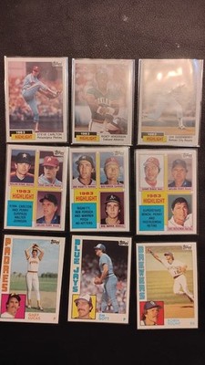 1984 TOPPS COMPLETE YOUR SET  #1-199