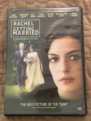 Rachel Getting Married - DVD  Anne Hathaway- W/CASE/fast ship tracking/ VG!