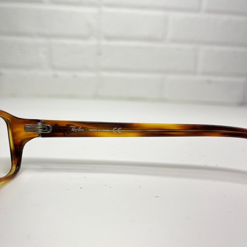 Ray-Ban RB5120 2144 Brown Rectangle Eyeglasses Frame 53-17-135 1085 - Picture 6 of 7