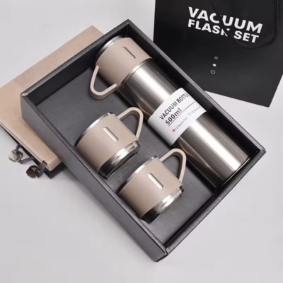 thermos bottle, stainless steel, flask, vacuum, flask, mug, 500ml, high quality,
