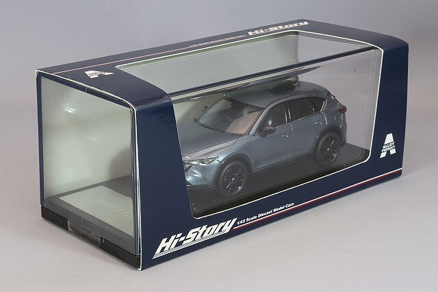 Hi Story 1/43 Mazda CX-5 Sports Appearance (2021) Polymetal Gray