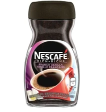 10 x Nescafe Rich Instant Coffee French Vanilla  100g / 3.5 oz each