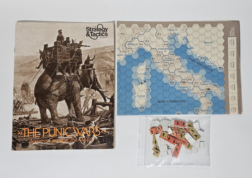 The Punic Wars S&T 53 Strategy & Tactics Magazine Rome vs Carthage vintage 1975