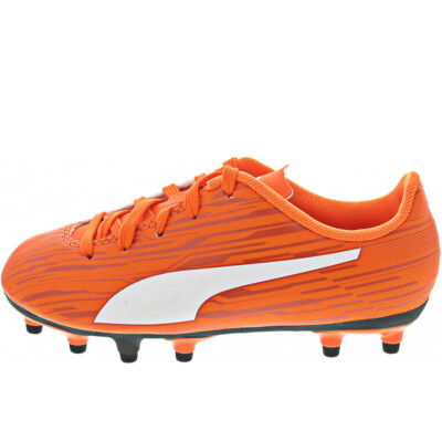 Puma Rapido III FG/AG Jr Jungen Fußballschuh Nocken in Orange