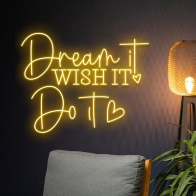 Personalized Neon LED Sign – Custom Text Light for Room & Event Decor ...