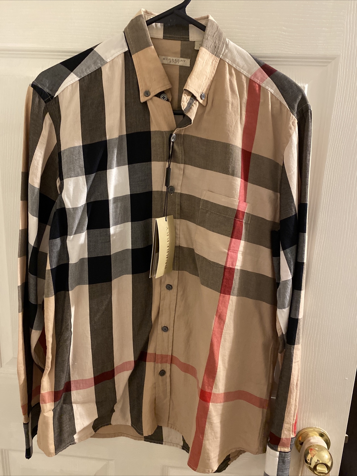 burberry brit nova check shirt
