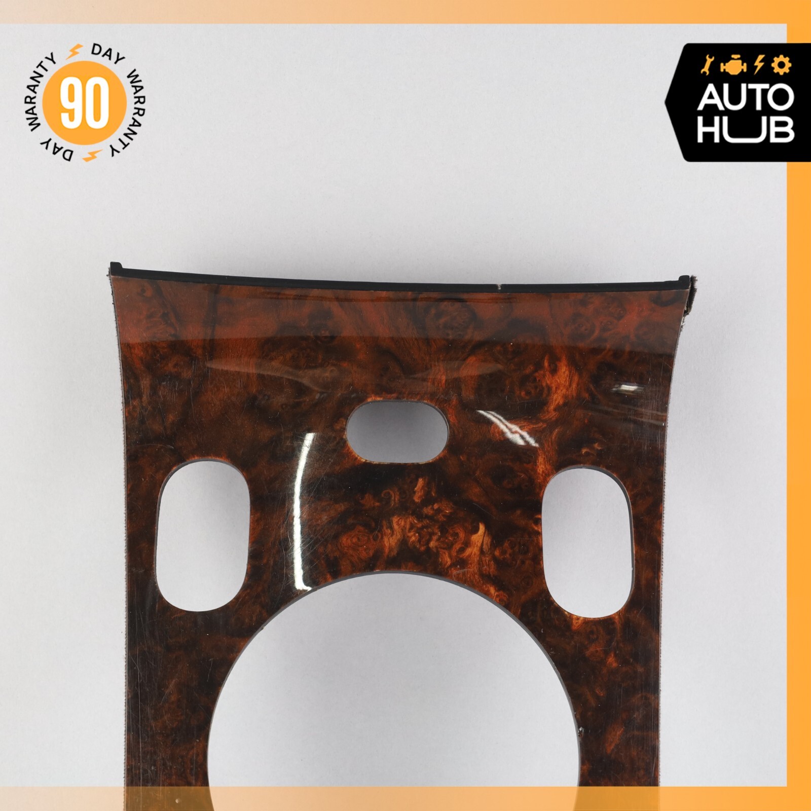 03-13 Bentley Continental GT GTC Center Console Shifter Trim Bezel Wood OEM 65k