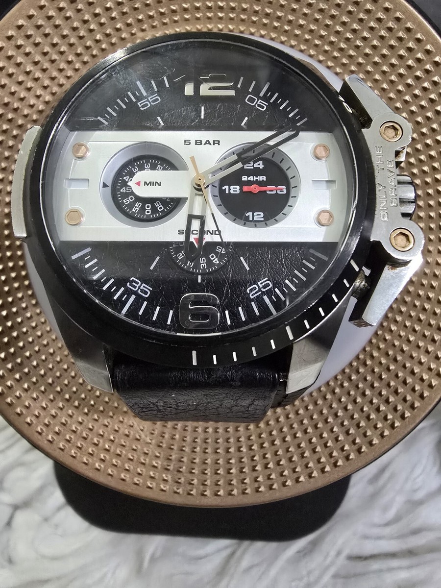 Men's Diesel DZ-4361 Only The Brave, QZ CHRONOGRAPH, NEW BATTERY