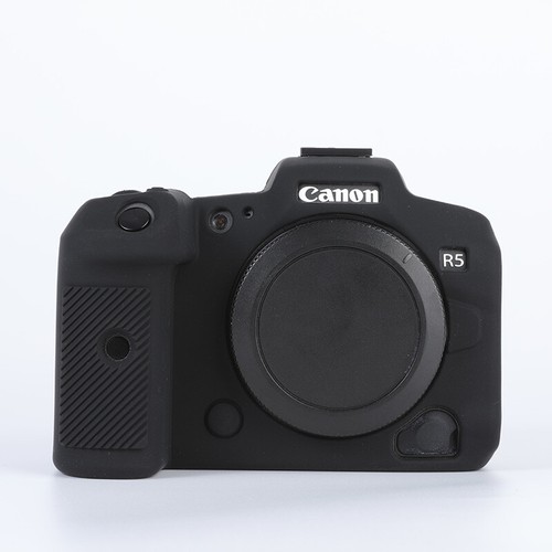 Soft Silicone Camera Case for Canon EOS R5 R6 Protective Body Cover Anti-Scrat - Picture 13 of 16