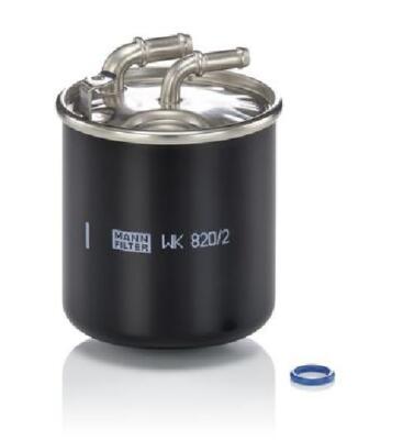 Original MANN-FILTER fuel filter WK 820/2 x for Mercedes-Benz