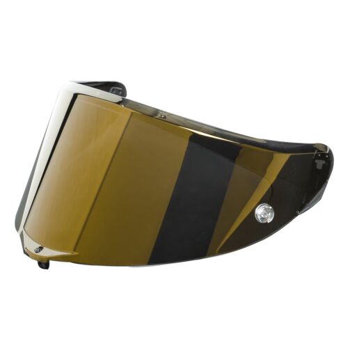 AGV Race 3 Pista GP R Pista GP RR Corsa R Racing Helmet Visor Gold Mirrored - Picture 1 of 1