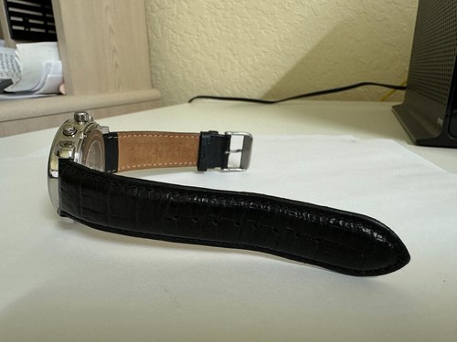 NOS Men's Lucien Piccard automatic day date month 24 hours 12 hours watch - Picture 7 of 7