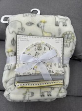 Baby Blanket And 3 Pack Hat