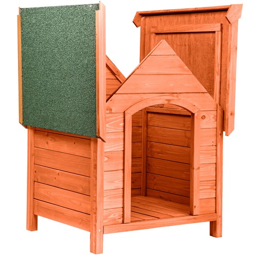 Cucce Cani Casette Cuccia Casa Animali Domestici Legno Esterno Giardino Robusta - Foto 3 di 6