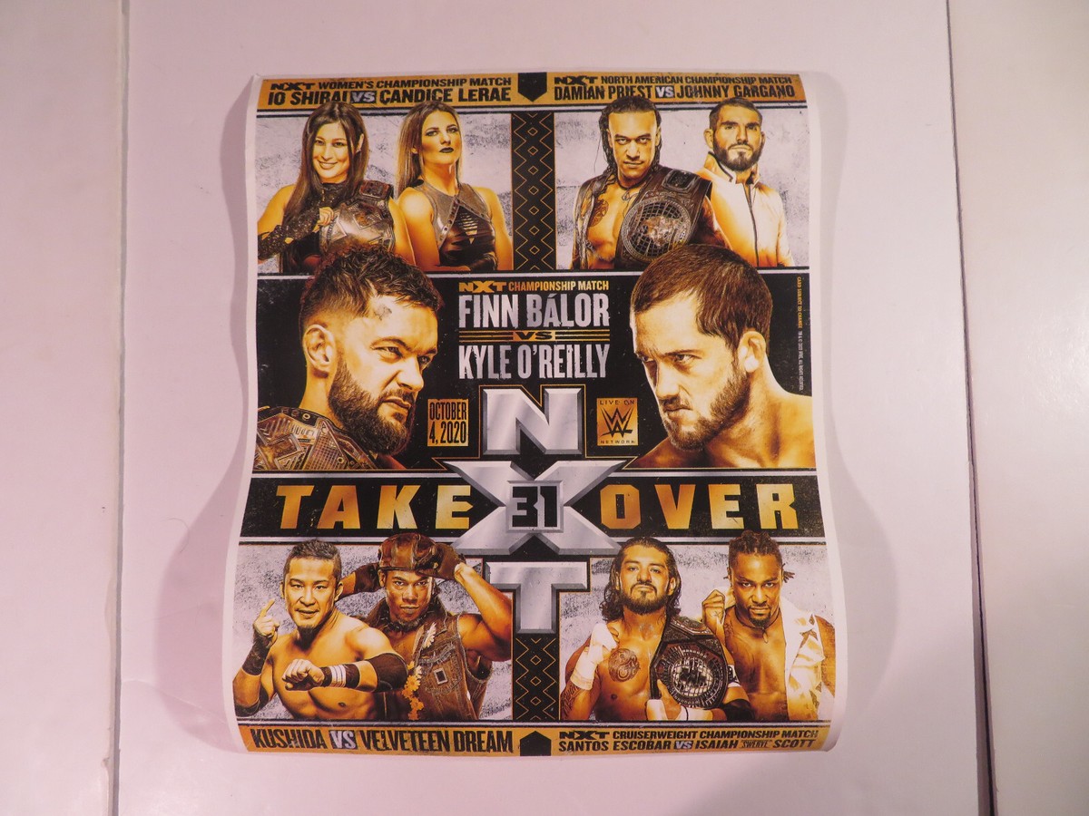 WWE NXT TakeOver 31 Match Card 20