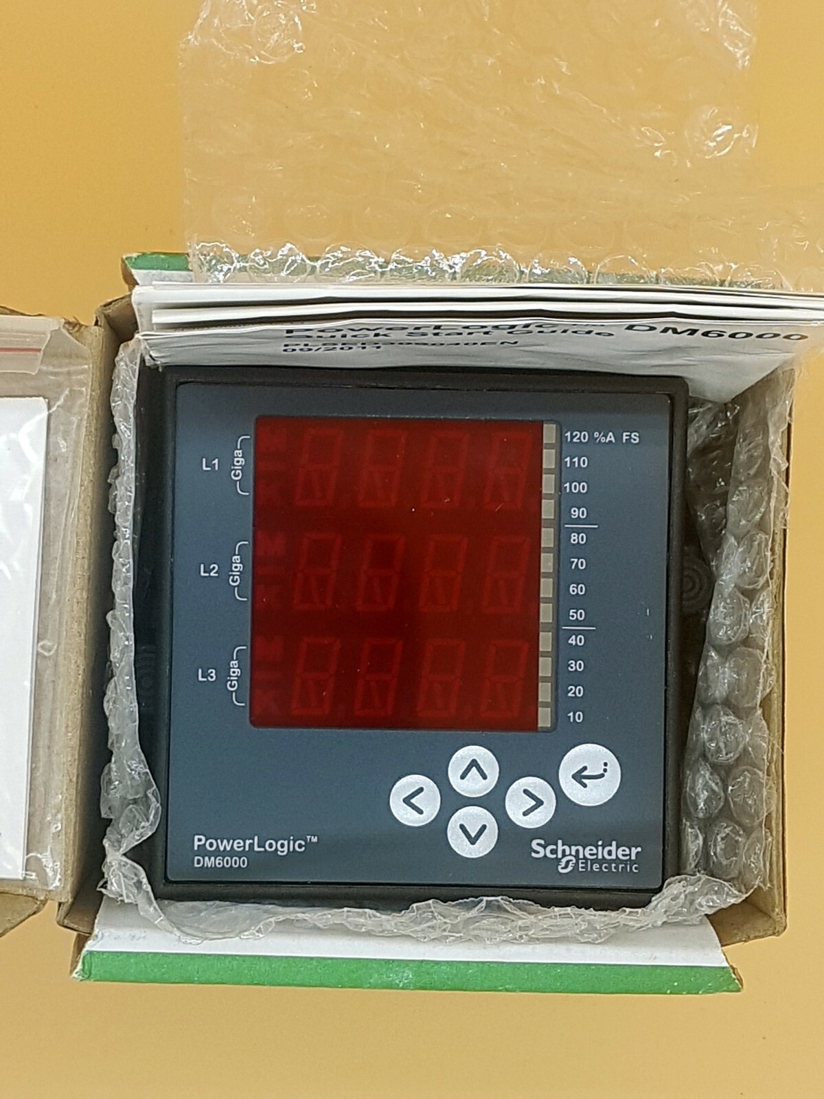 Digital Panel Meter DM6000 avec affichage LED multi-paramètres PowerLogic METSEDM6000 - 4