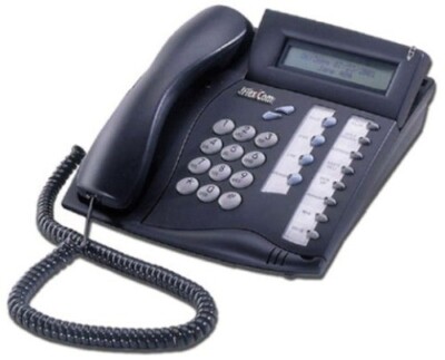 Tadiran Coral Flexset 120D Display Speaker Phone Charcoal Refurbished